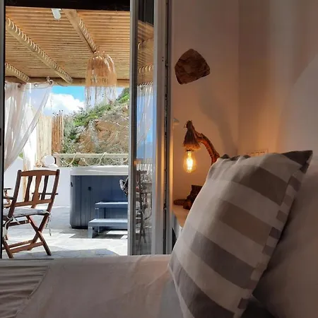 公寓 Janakos Luxury Glinado Naxos